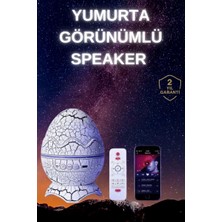 Midas Toptan Home Yumurta Şeklinde Su Dalgalı Bluetooth Speaker Lamba Renkli Şarjlı