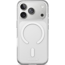 Vonmahlen iPhone 17 Pro Max Şeffaf Kılıf - Beyaz