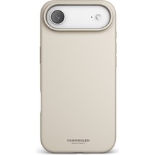 Vonmahlen iPhone 17 Air Soft Silikon Kılıf - Krem