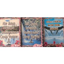 Güneş Yayınevi Ahir Zaman Sorularına Bediüzzaman Cevap Veriyor 1 2 / Risale-I Nur'da Batıni Tefsir Tehlikesi (Cep Boy 3 Kitap)