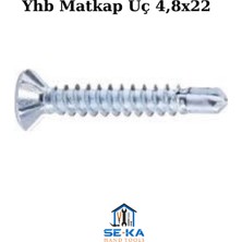 Seka Hand Tools Yhb Matkap Uç 4,8X22 Çinko 300 Adet