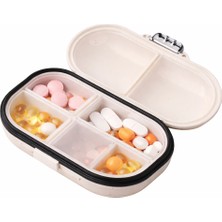 CoverZone 7 Bölmeli Saklama Kutusu - Taşınabilir Organizatörü - Kompakt, Sağlam, Dayanıklı, Seyahat Için Uygun, Çeşitli Ilaçlar Için Bölmeli, Küçük Boy, Kolay Kullanım | I44