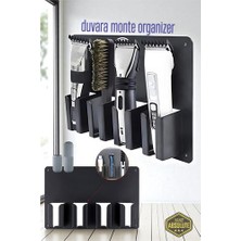 Zenvia Berber Kuaför Tıraş Makinesi Organizeri - Tıraş Makine Fırça Tutucu 721914 ZNV-RETROIEG324