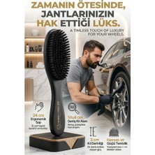 Zenvia Jant Temizlik Fırçası Hassas Jant Temizleme Fırçası Ahşap Saplı 722170 ZNV-RETROIEG324