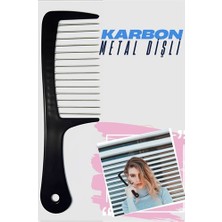 Zenvia Metal Dişli Masaj Etkili Saç Açma Tarağı 721393 ZNV-RETROIEG324