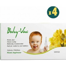 Baby-Vac Burun Aspiratörü 4 Adet