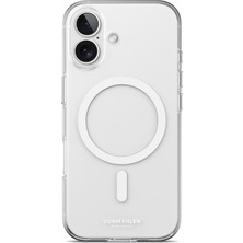 Vonmahlen iPhone 17 Şeffaf Kılıf - Beyaz