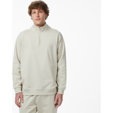 UNITED4 Regular Fit Erkek Krem Sweatshirt.TAS