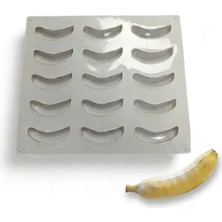 Nova Silicon Mini Muz Kek ve Pasta Kalıbı