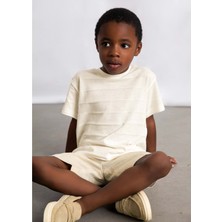 Mayoral Erkek Çocuk Tshirt - Mayoral  - Beyaz - 10 Yaş - 3061--BEYAZ-10 Yaş