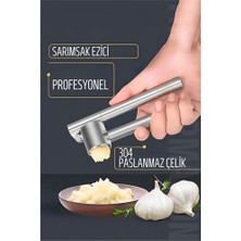 Flamex Turk Sarımsak Ezici 304 Paslanmaz Çelik