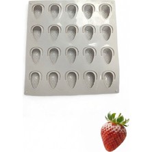 Nova Silicon Mini Çilek Kek ve Pasta Kalıbı