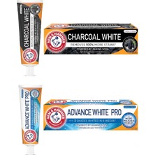 100% Kömür Beyazlık + Advance White Pro Diş Macunu Set – Yoğun Beyazlık Formülü