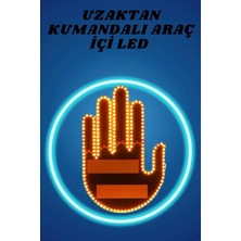 Midas Toptan Home Pilli LED Işık Araç Camı Için Uzaktan Kumandalı El Simgesi