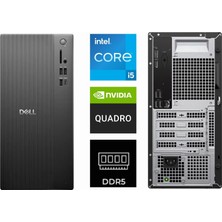 Dell Tower Intel Core I5 14400 ECT1250-K0194 48GB 512GB T400 4gb Freedos Masaüstü Bilgisayar