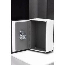 Midas Toptan Home Gizli Kasa Kitap Görünümlü Anahtarlı Çelik Mini Kasa