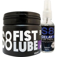 Crazy Shopping Stimul8 500ML Büyük Boy Fist Lubelubrikantkrem + Stimul8 30 ml Deııay Sprey