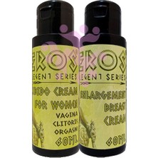 Crazy Shopping Eros Legent Kadınlara Özel Göğüsşekillendirme Kremi 60 ml + Kadınlara Özel Anlık Vajinalibido Krem