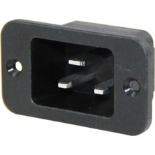 Lockway IC-215A-1 Power Fiş Erkek Kulaklı 10 Adet