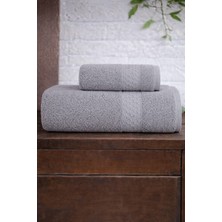 Mela Home Petek 2'li Banyo Havlu Seti Hamam Takımı- El ve Yüz Havlusu- Çeyiz - Hediyelik 100% Pamuk