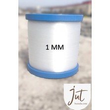 J Jütburada Classıc 1 kg Beyaz Bobin Misina 1 mm