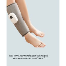 Ethab Ticaret 3 Kademeli Hava Basınçlı Isıtmalı Baldır Masaj Aleti – Titreşimli ve Kablos - GL002V-7MFPH