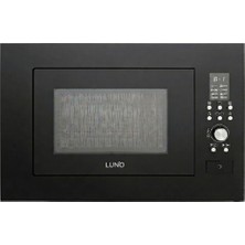 Silverline Luno LM018B Ankastre Mikrodalga Fırın-Siyah