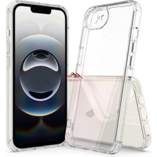 bbtech iPhone 17E ile Uyumlu Kamera Korumalı Esnek Silikon Şeffaf Kılıf