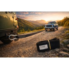 YDGR 4 Metre Polyester Çeki Halatı | Güçlü Dayanıklı Araç Çekme Halatı