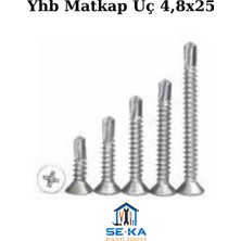Seka Hand Tools Yhb Matkap Uç 4,8X25 Çinko 400 Adet