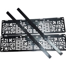 Smart Garage Fiat Strada Uyumlu Oto Plakalık 2'li Set Kolay Montaj