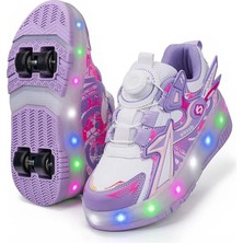 Tuğba Ortopedi 9626 Çocuk Işıklı Tekerlekli Sneaker