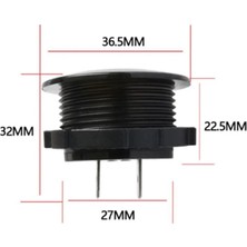 Lockway IC-230D Voltmetre Pano Tipi 28MM