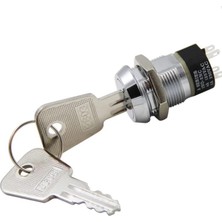 Lockway IC-195C Anahtarlı Swıtch Metal 19MM