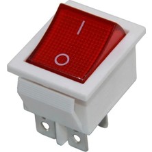 Lockway IC-104B Geniş Işıklı  Anahtar 4p  10 Adet