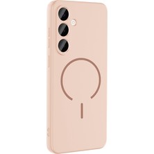 Gpack Samsung Galaxy S26 Plus Kılıf Silikon Meta Magsafe Kablosuz Şarj Özelliklisilikon + Ekran Koruyucu