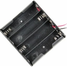 Lockway 18650-4 Dörtlü Pil Kutusu 10 Adet