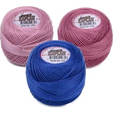 Just Cheap Store 3 Adet Kaplan Etamin ve Kanaviçe Ipi 8 No Kod/renk: 1002 - 3350 - 204 - Ryl