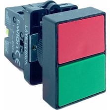 Lockway LAY5-EL8325 Ikiz Buton Yeşil Kırmızı