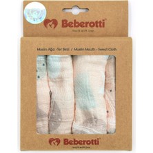 Beberotti 4'lü Müslin Bebek Ağız Bezi 25X25 cm 102