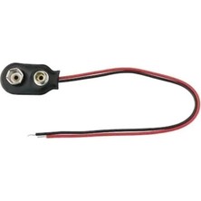 Lockway IC-232B 9 Volt Pil Başlığı Açık Jaklı 10 Adet