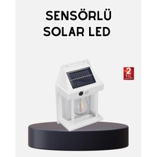 Esranın Dünyası Solar Sensörlü Dış Mekan Lamba 3 Işık Modlu ve IP65 Dayanıklı
