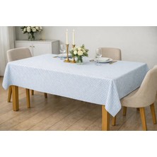 Faralya Life %100 Pamuklu Masa Örtüsü 140X200 cm Dikdörtgen Sofra Örtüsü