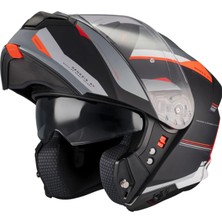 Mt Helmets mt Genesis Sv Raccoon B5 Matt Çene Açılır Kask Xl