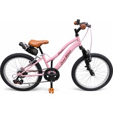 CESA BİSİKLET Cesa Bisiklet Cesa Bike Classic 20 Jant Vitesli Bisiklet Shimano 6-10 Pembe Çocuk Bisikleti