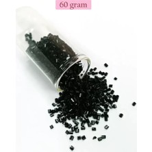 Just Cheap Store Kesme Cam Boncuk 2mm - 60 Gram - Siyah - BNC360