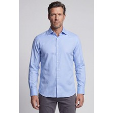 Bisse Erkek Oxford Spor Pamuk Mavi Gömlek GMOK2PB01353_D35