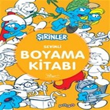 Alvera Sevimli Boyama Kitabı - Şirinler