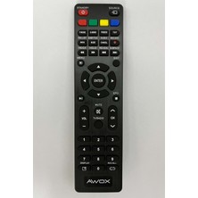 Ata Elektronik Orjinal - Awox K5500RST/4K/S   55K5500 Smart Tv - Yumatu Vision - Telefox Smart  LCD Tv Televizyon Kumandası Yu-Ma-Tu Dısplay Recall Tuşlu