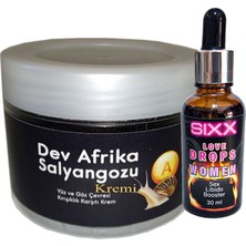 Özssay Giant Yaşıanma Karşıtı Dev Afrikasalyangozu Kremi 100 ml + Sıxx Kadınlara Özel Uyarıcıdamla